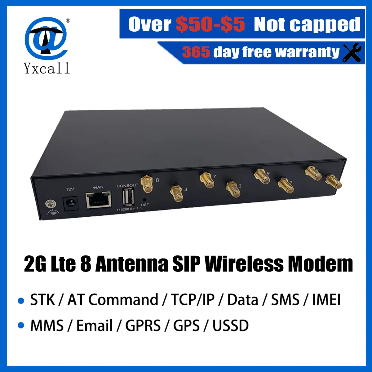 GSM  ̵ ȣ  2G 8 Ʈ  SMPP HTTP API  м IMEI  SMS ˸ ý, 8 SIM ī